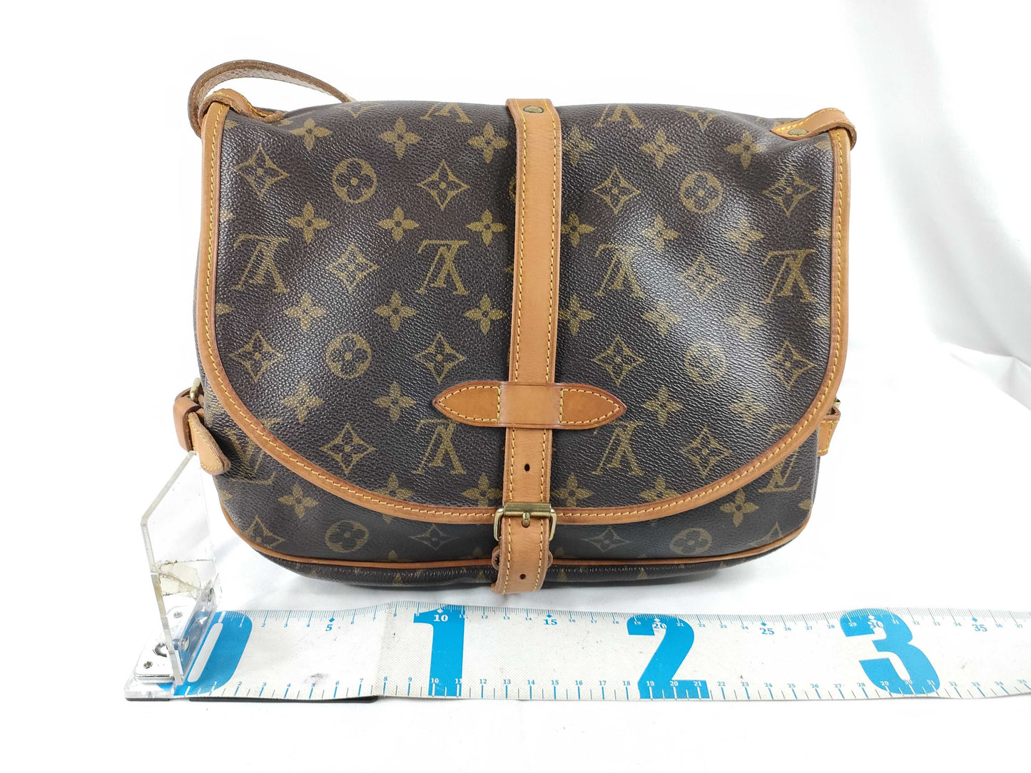 LOUIS VUITTON Monogram Saumur 30 M42256 AR0953 Shoulder Bag