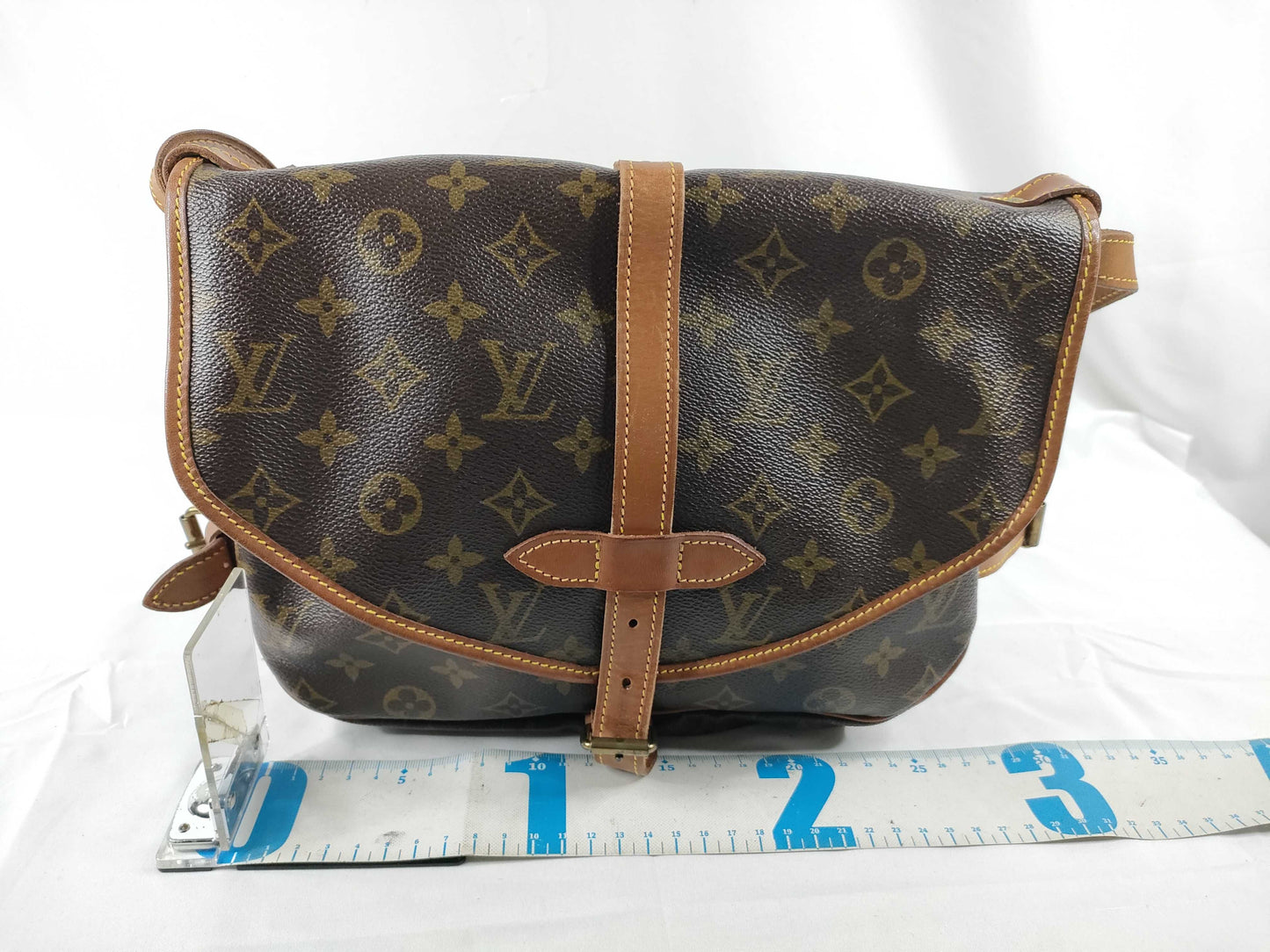 LOUIS VUITTON Monogram LOUIS VUITTON M42256 Monogram Louis Vuitton Monogram Saumur 30 Shoulder Bag Shoulder Bag