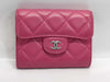 CHANEL CHANEL Lambskin Mini Wallet Wallet