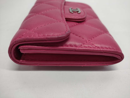 CHANEL CHANEL Lambskin Mini Wallet Wallet
