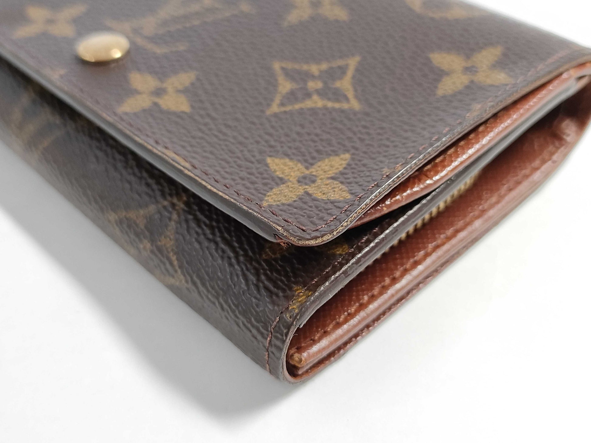 LOUIS VUITTON Monogram LOUIS VUITTON "Louis Vuitton" Monogram Porte Monnaie Bietrezor Wallet M61730 Wallet
