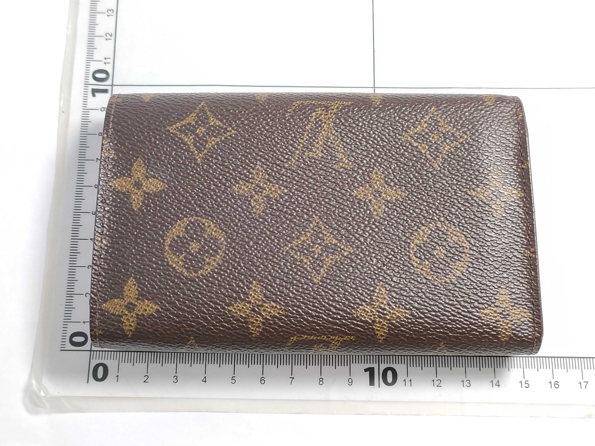 LOUIS VUITTON Monogram LOUIS VUITTON "Louis Vuitton" Monogram Porte Monnaie Bietrezor Wallet M61730 Wallet