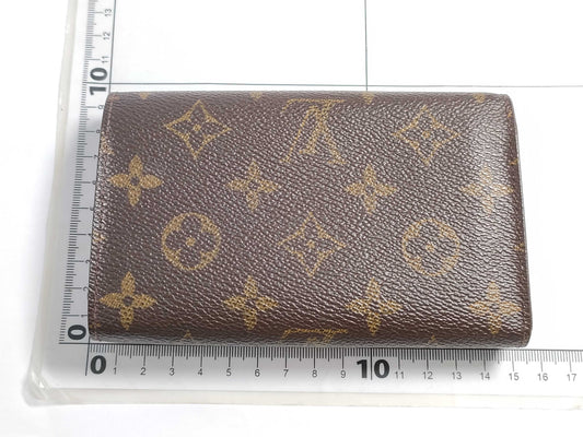 LOUIS VUITTON Monogram LOUIS VUITTON "Louis Vuitton" Monogram Porte Monnaie Bietrezor Wallet M61730 Wallet