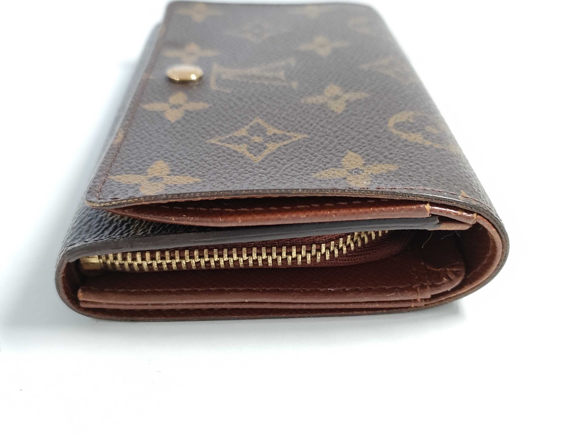 LOUIS VUITTON Monogram LOUIS VUITTON "Louis Vuitton" Monogram Porte Monnaie Bietrezor Wallet M61730 Wallet