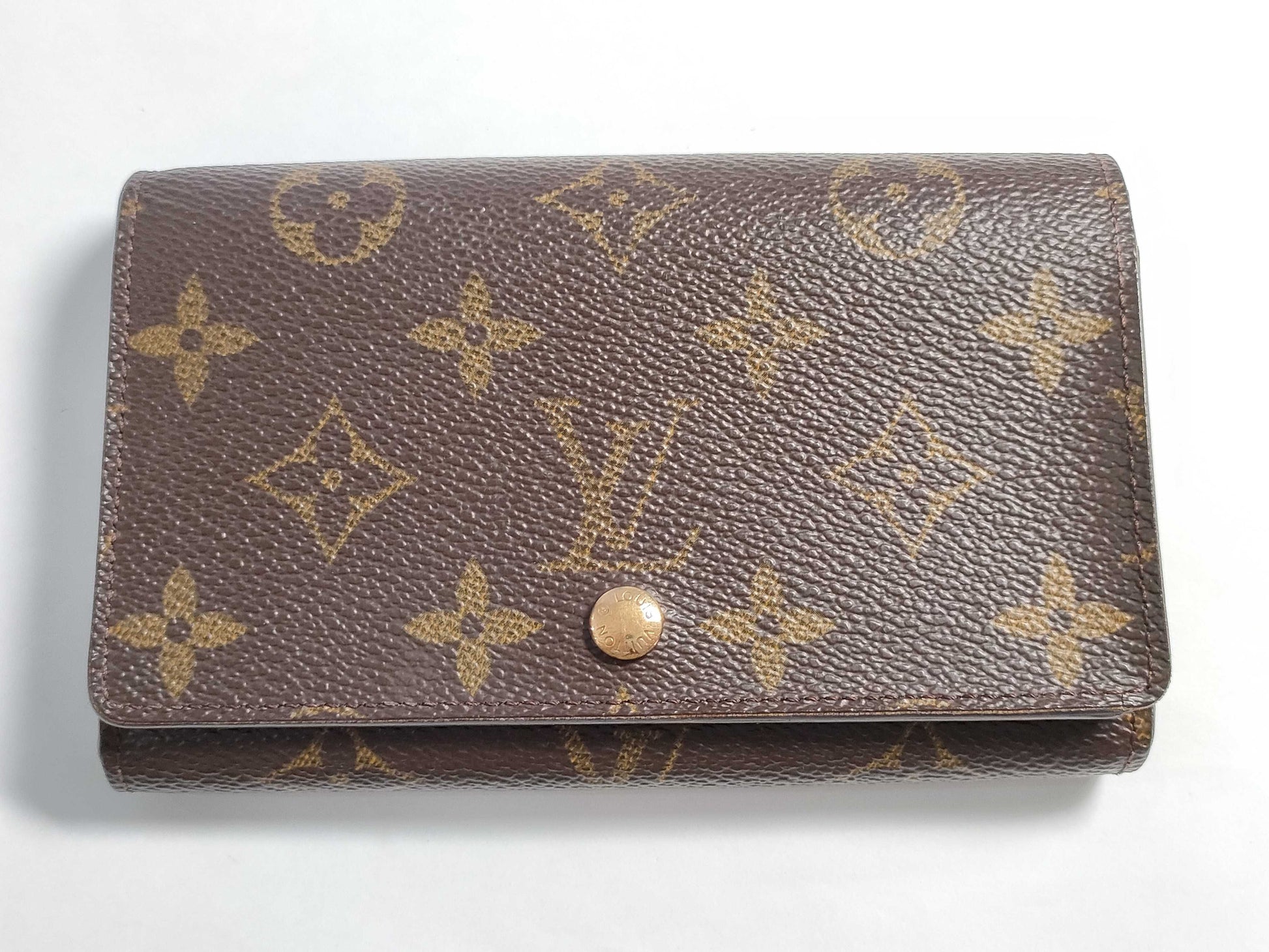 LOUIS VUITTON Monogram LOUIS VUITTON "Louis Vuitton" Monogram Porte Monnaie Bietrezor Wallet M61730 Wallet