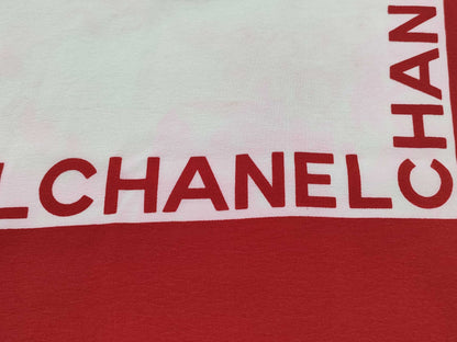 CHANEL CHANEL Bag Motif Silk Scarf Red Other Accessories Scarves