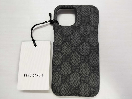 GUCCI GG Supreme GUCCI Smartphone Case Black Other Accessories