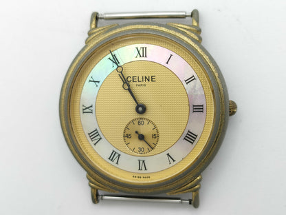 CELINE H2903-3 2159 Shell Dial Quartz Unisex