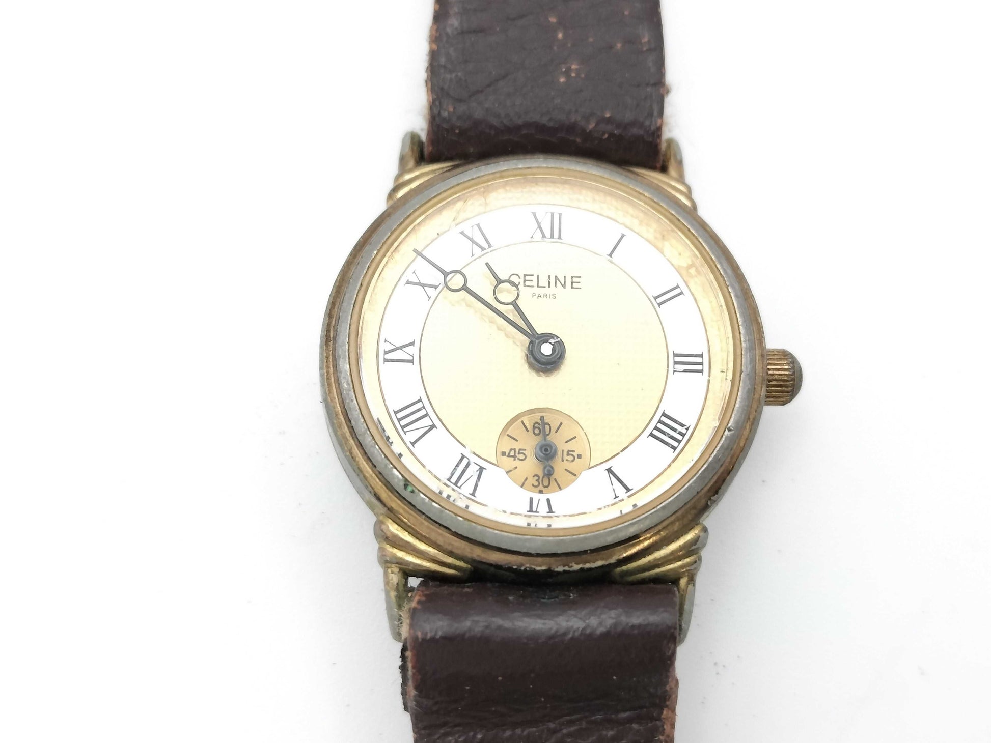 CELINE D2903-3 5401 Shell Dial Quartz Women's Watch