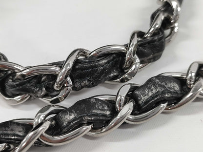 CHANEL Matelasse Nylon Chain Shoulder Bag