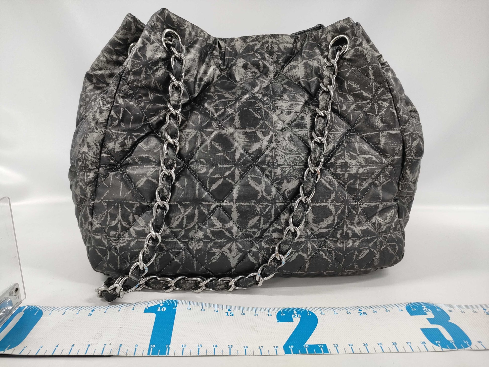 CHANEL Matelasse Nylon Chain Shoulder Bag