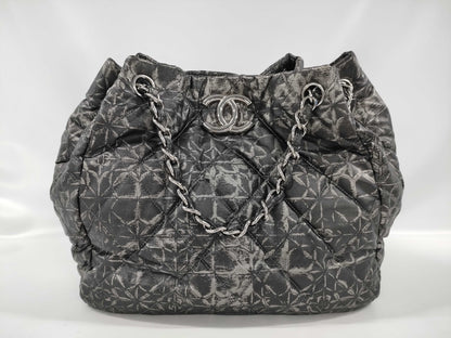 CHANEL Matelasse Nylon Chain Shoulder Bag