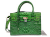 Borini 2-way Crocodile Green Handbag