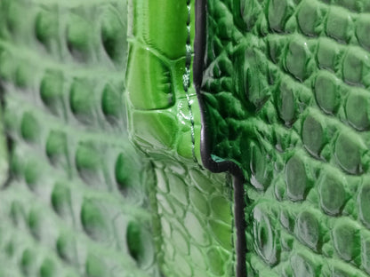 Borini 2-way Crocodile Green Handbag