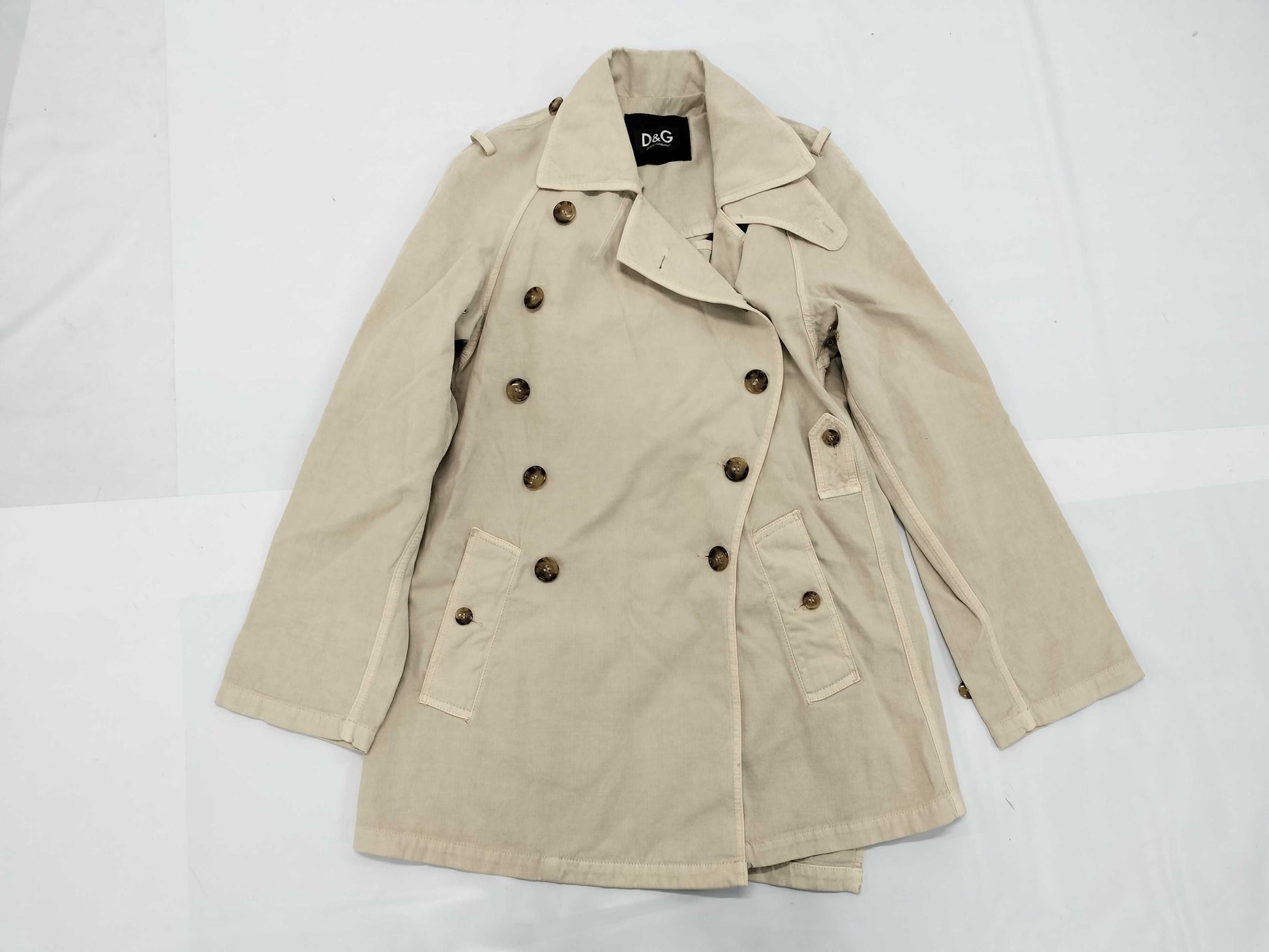 DOLCE&GABBANA Cotton Jacket, Size 40, Coat