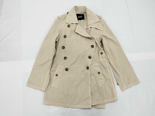 DOLCE&GABBANA Cotton Jacket, Size 40, Coat