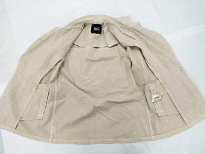 DOLCE&GABBANA Cotton Jacket, Size 40, Coat