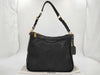 PRADA Tessuto nylon and leather one-shoulder bag with name tag