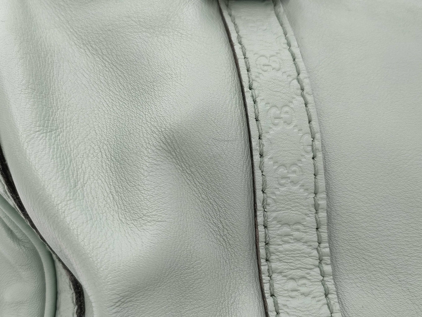 GUCCI Guccissima Leather Handbag Mini Boston Bag