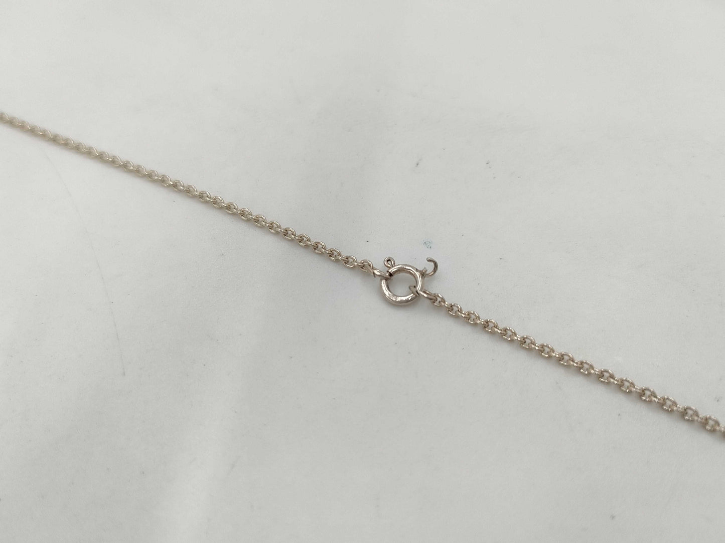 Ribbon Heart Necklace SV925 / AU750 Pendant