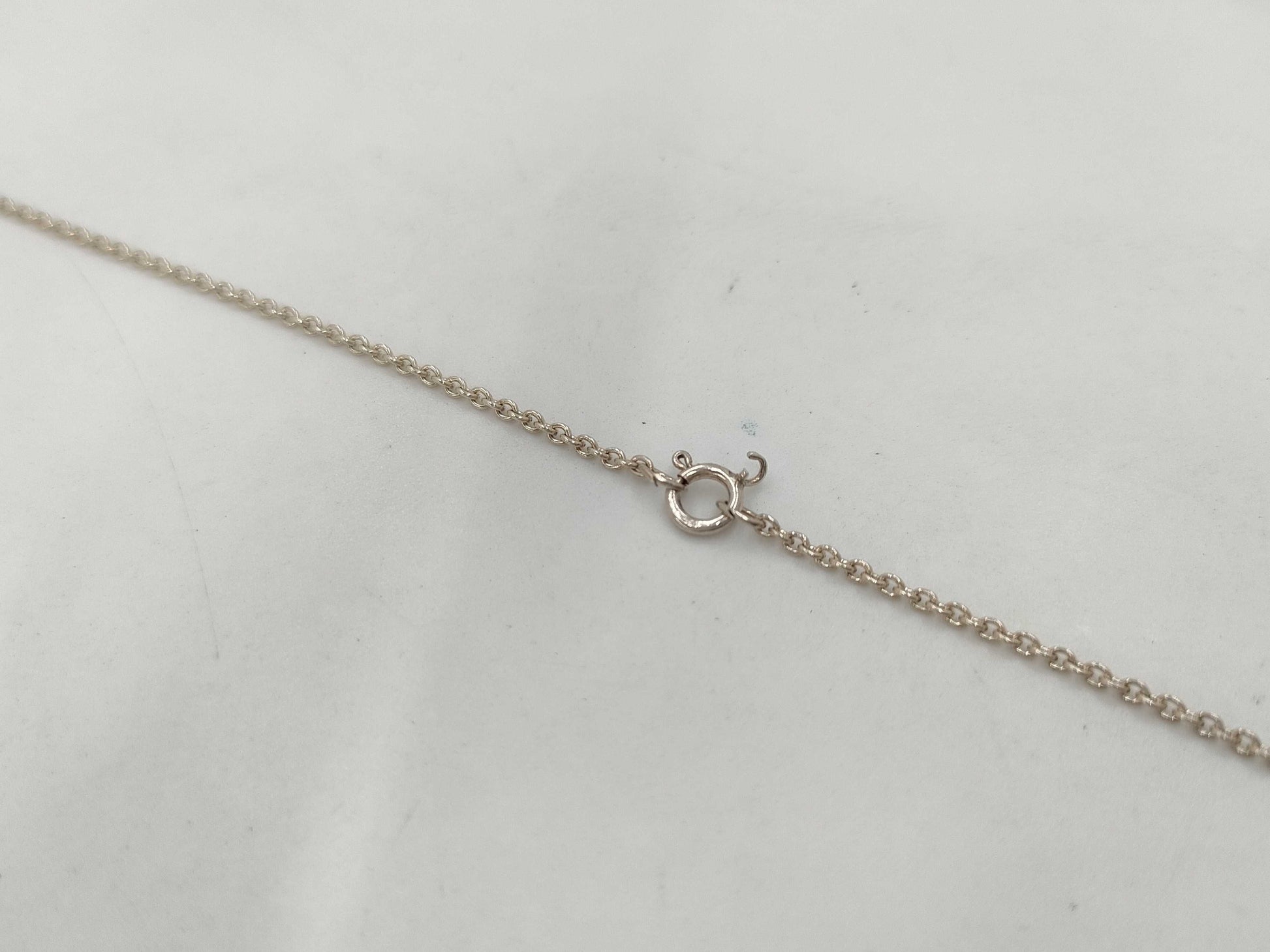 Ribbon Heart Necklace SV925 / AU750 Pendant