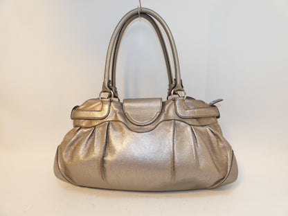 Salvatore Ferragamo Gancini Leather Handbag