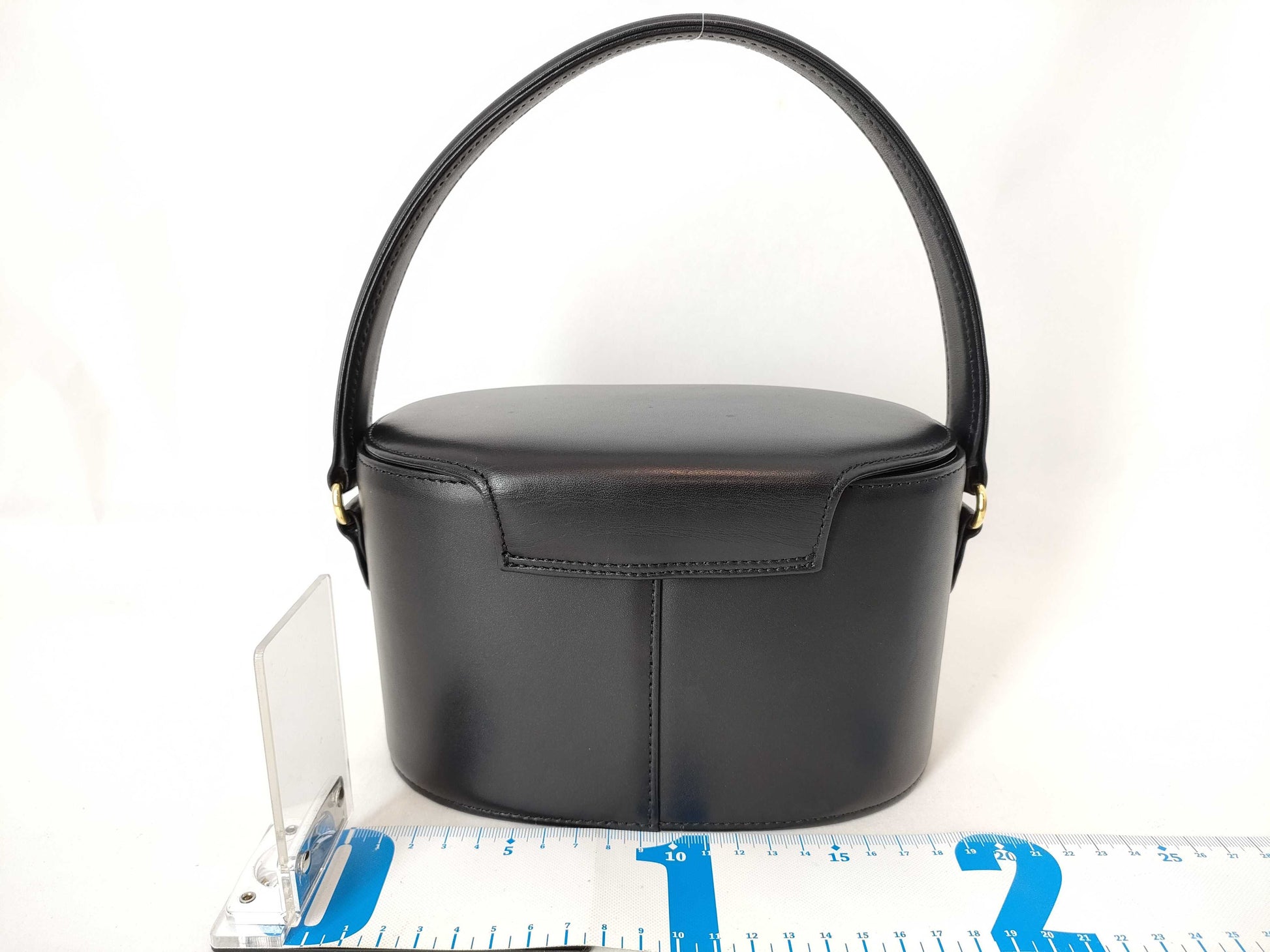 GIVENCHY Top Handle Handbag in Black Leather