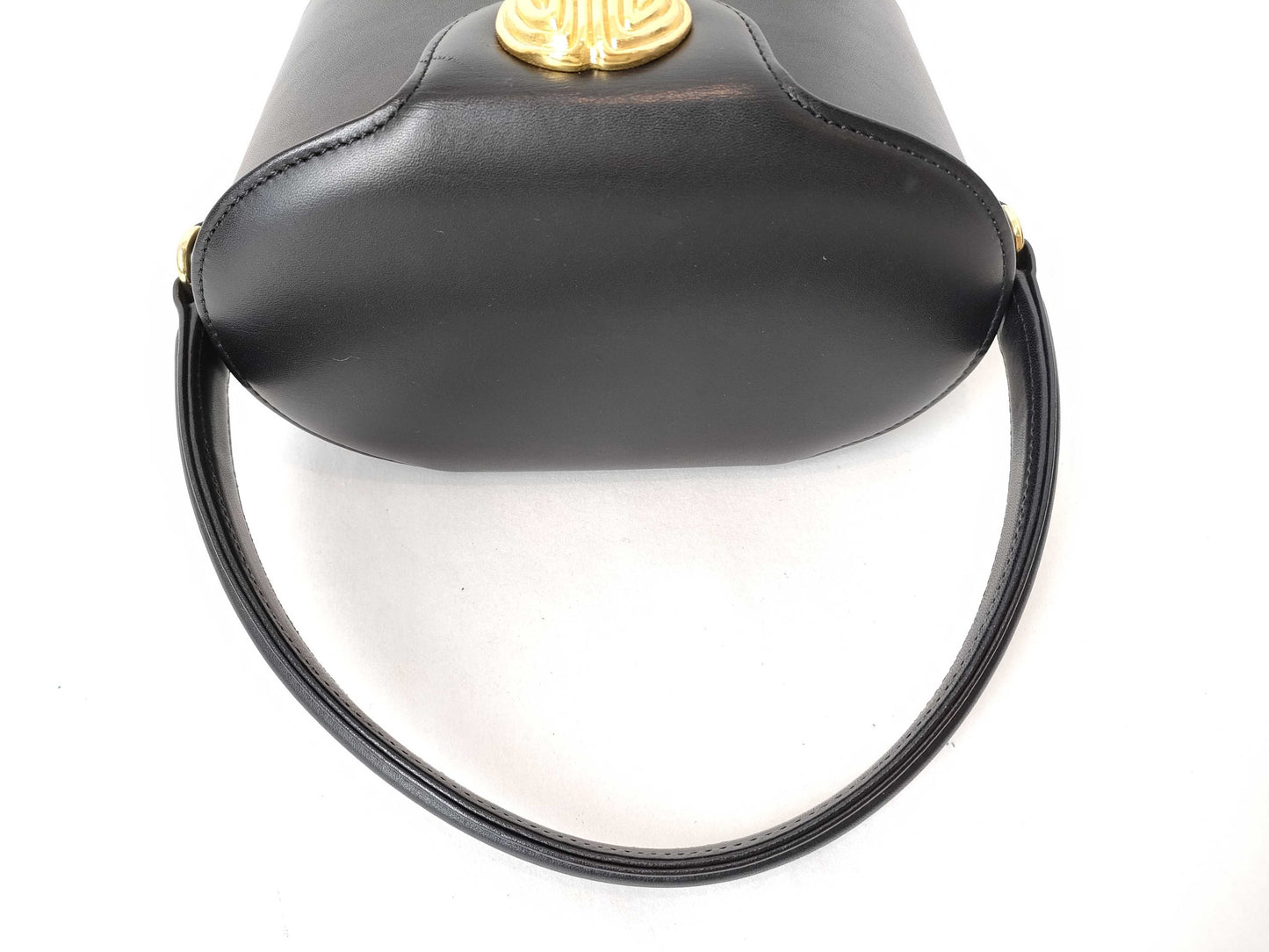 GIVENCHY Top Handle Handbag in Black Leather