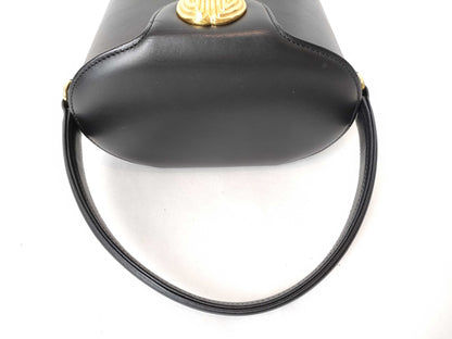 GIVENCHY Top Handle Handbag in Black Leather