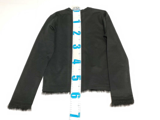 COMME des GARÇONS noir kei ninomiya COMME des GARÇONS Noir Kei Ninomiya Comme des Garçons Cut and Sewn Top with Fringe AD2019