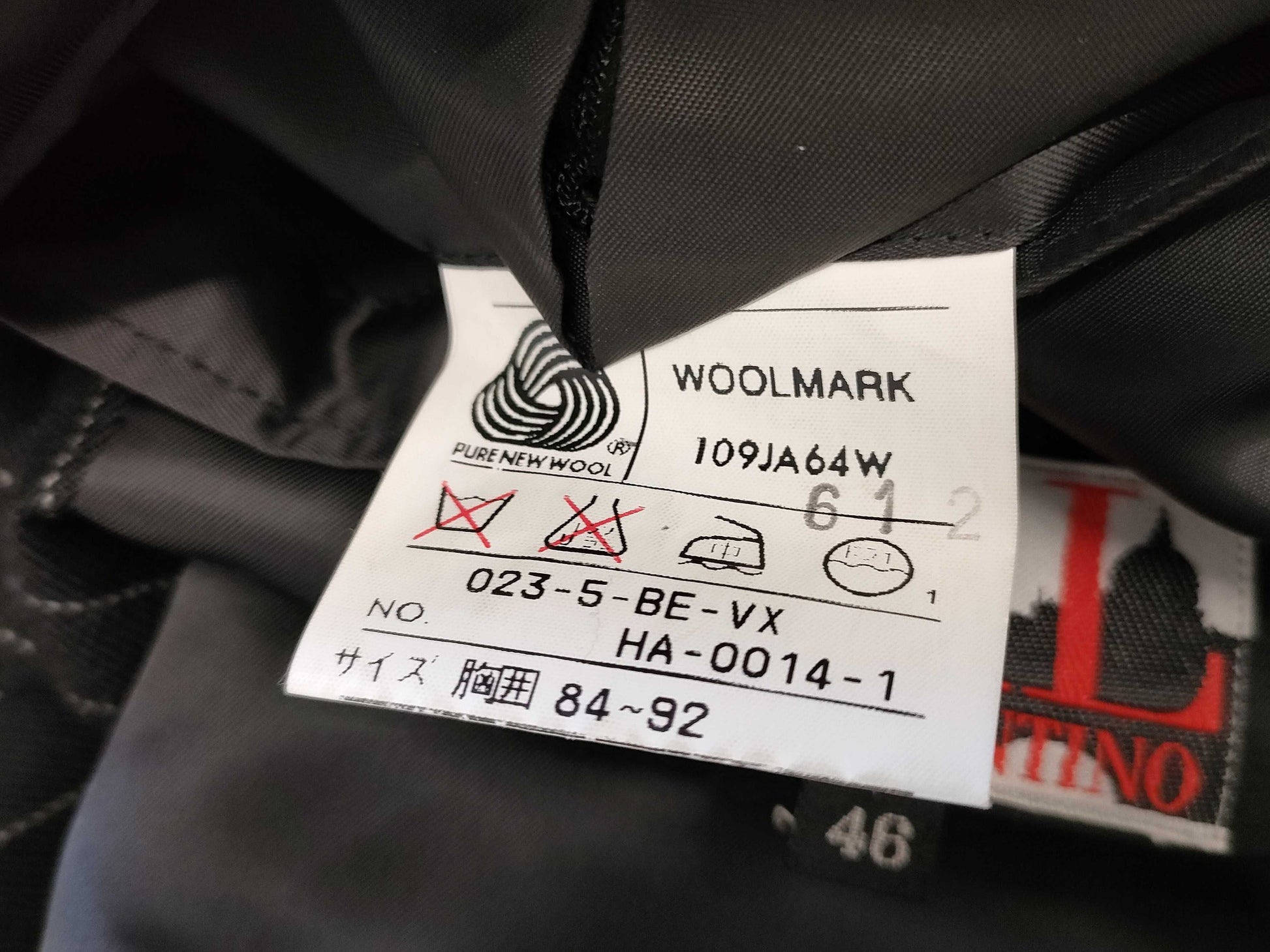 VALENTINO 100% Wool Suit Set Men's Size 46 Valentino Other Apparel