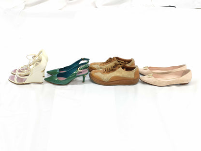 LOUIS VUITTON Louis Vuitton Monogram and other shoes 4-piece set LOUIS VUITTON and other shoes