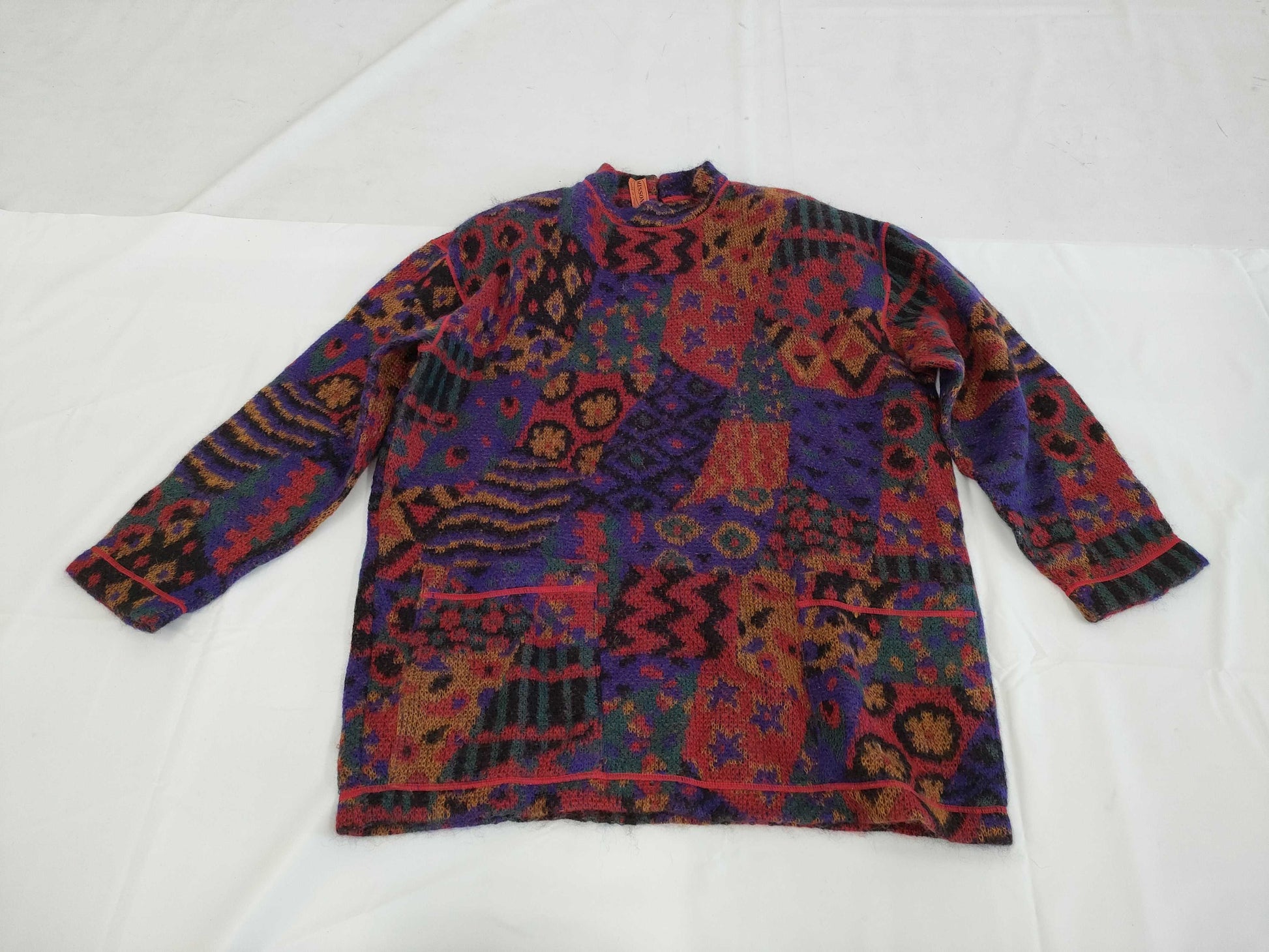 Missoni Mohair Knit Multicolor Size 42 Top