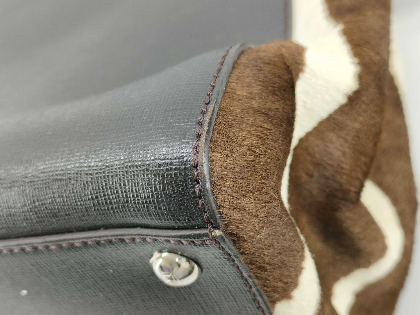 FENDI AB rank FENDI pony handbag handbag handbag