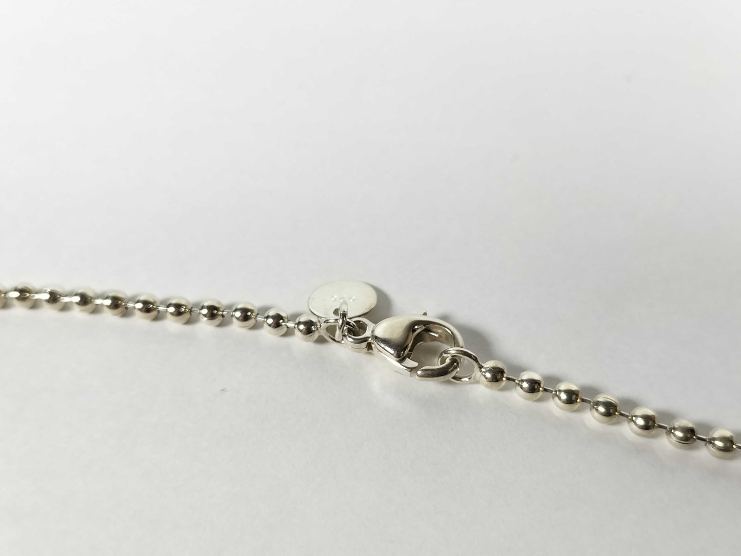Tiffany & Co. Return to Tiffany Necklace - Heart Tag, Oval Tag, Ball Chain, 925 Silver, Box Included