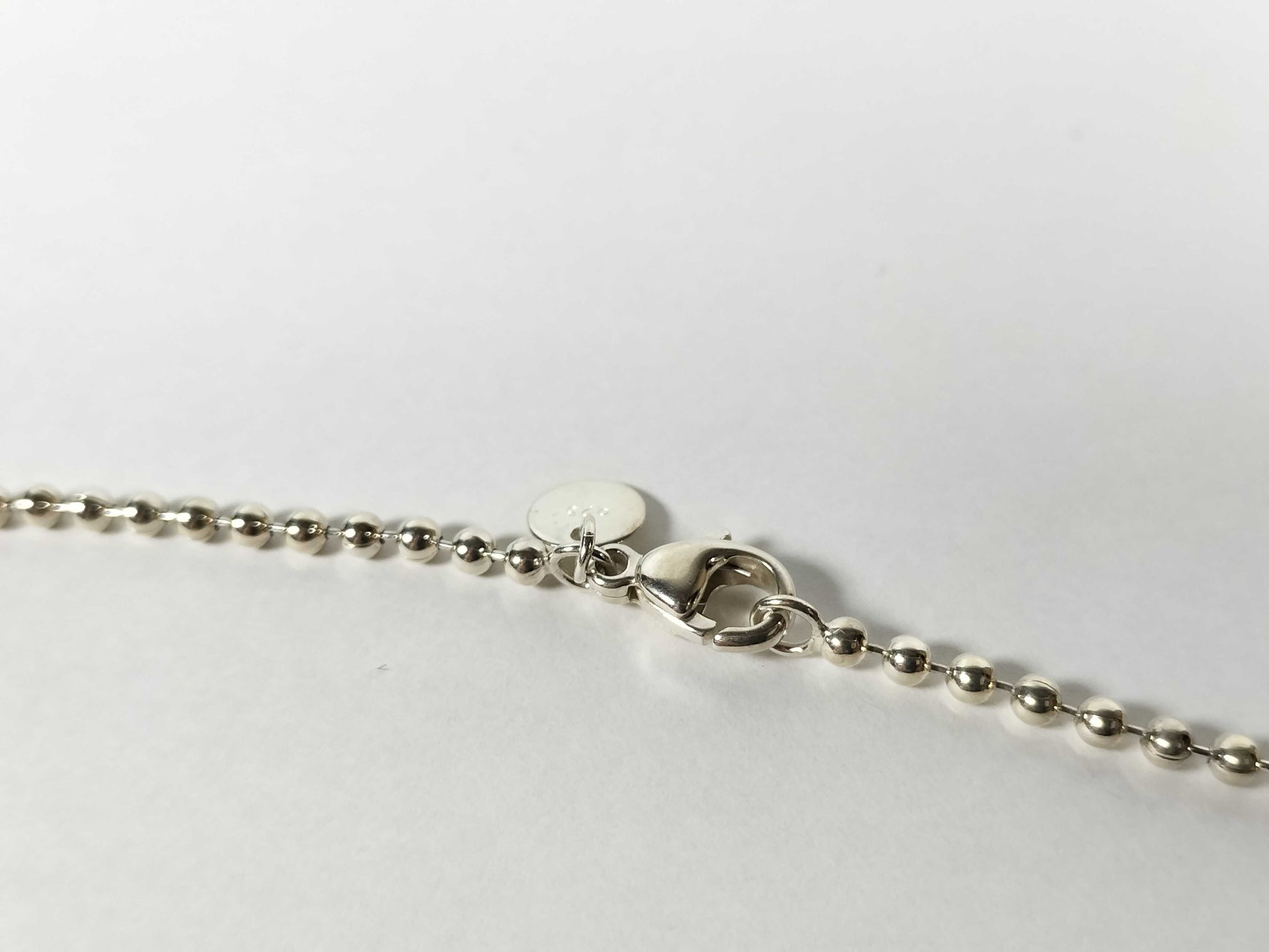 Tiffany & Co. Return to Tiffany Necklace - Heart Tag, Oval Tag, Ball Chain, 925 Silver, Box Included