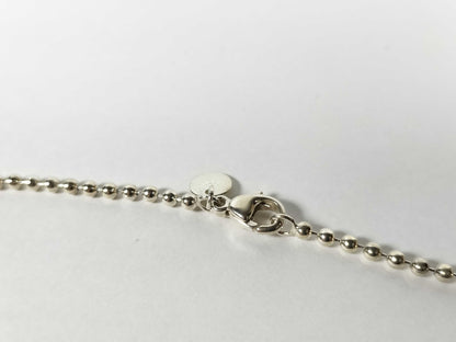 Tiffany & Co. Return to Tiffany Necklace - Heart Tag, Oval Tag, Ball Chain, 925 Silver, Box Included