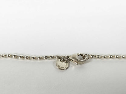 Tiffany & Co. Return to Tiffany Necklace - Heart Tag, Oval Tag, Ball Chain, 925 Silver, Box Included