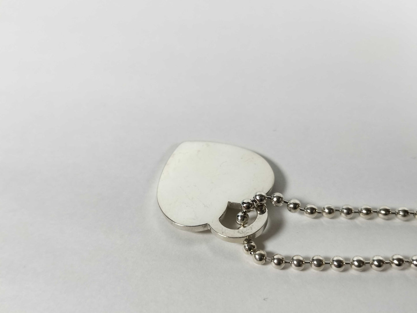 Tiffany & Co. Return to Tiffany Necklace - Heart Tag, Oval Tag, Ball Chain, 925 Silver, Box Included