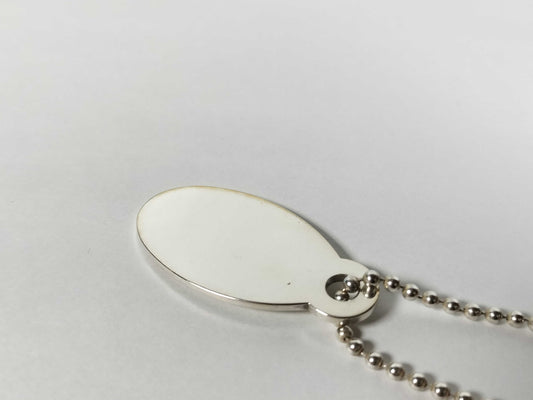 Tiffany & Co. Return to Tiffany Necklace - Heart Tag, Oval Tag, Ball Chain, 925 Silver, Box Included