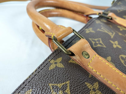 LOUIS VUITTON Monogram M41412 Keepall Bandouliere 60 Boston Bag