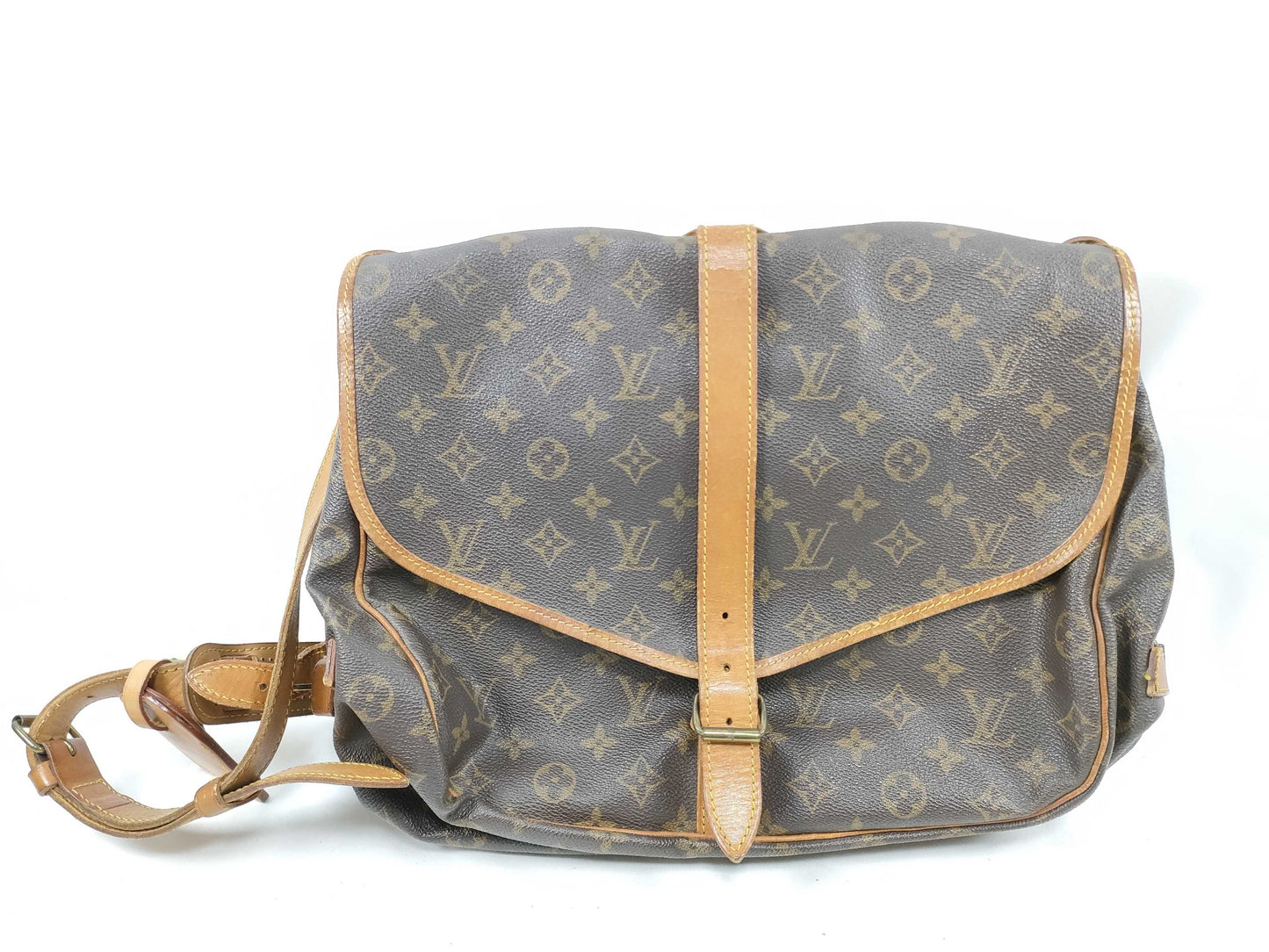 LOUIS VUITTON Monogram M42254 Saumur 35 Shoulder Bag