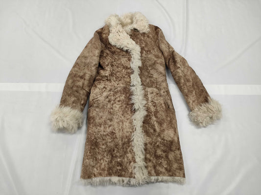 ma Sheepskin Size 1 Long Coat 1 Coat