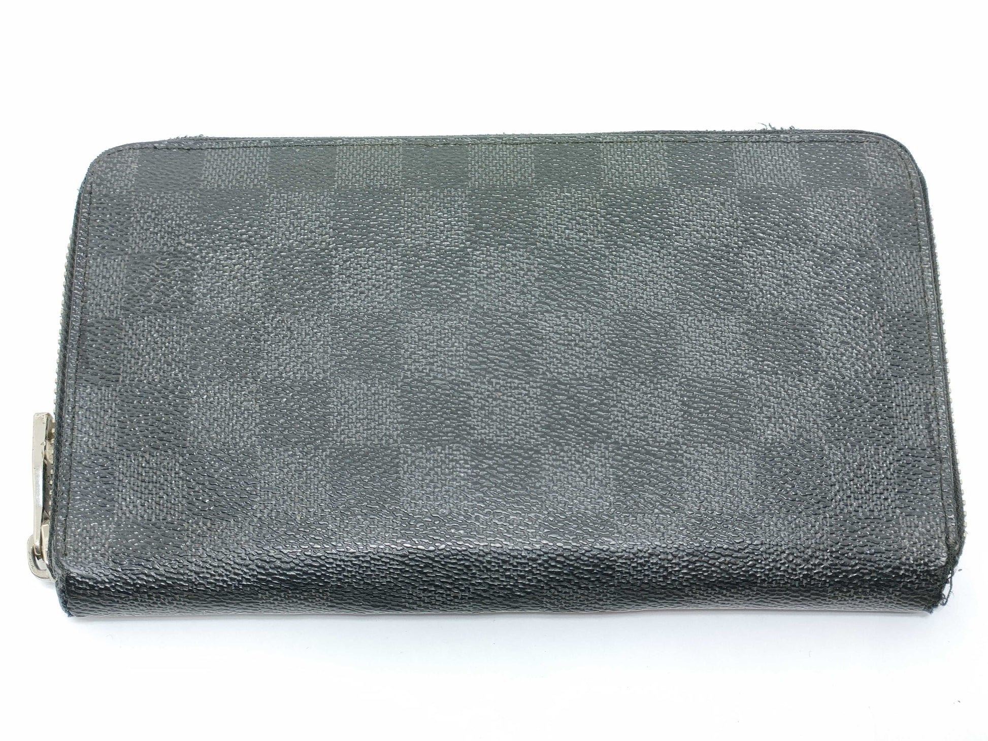 LOUIS VUITTON Damier Graphite Long Wallet N63077 Damier Graphite CA2121 Zippy Organizer Wallet