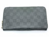 LOUIS VUITTON Damier Graphite Long Wallet N63077 Damier Graphite CA2121 Zippy Organizer Wallet