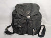 PRADA Nylon Prada Backpack with Triangle Logo, Black
