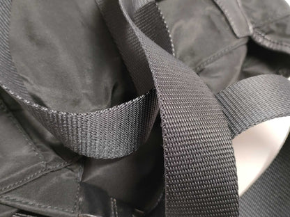 PRADA Nylon PRADA Prada Leather Triangle Logo Backpack BZ0003 Nylon Black Backpack