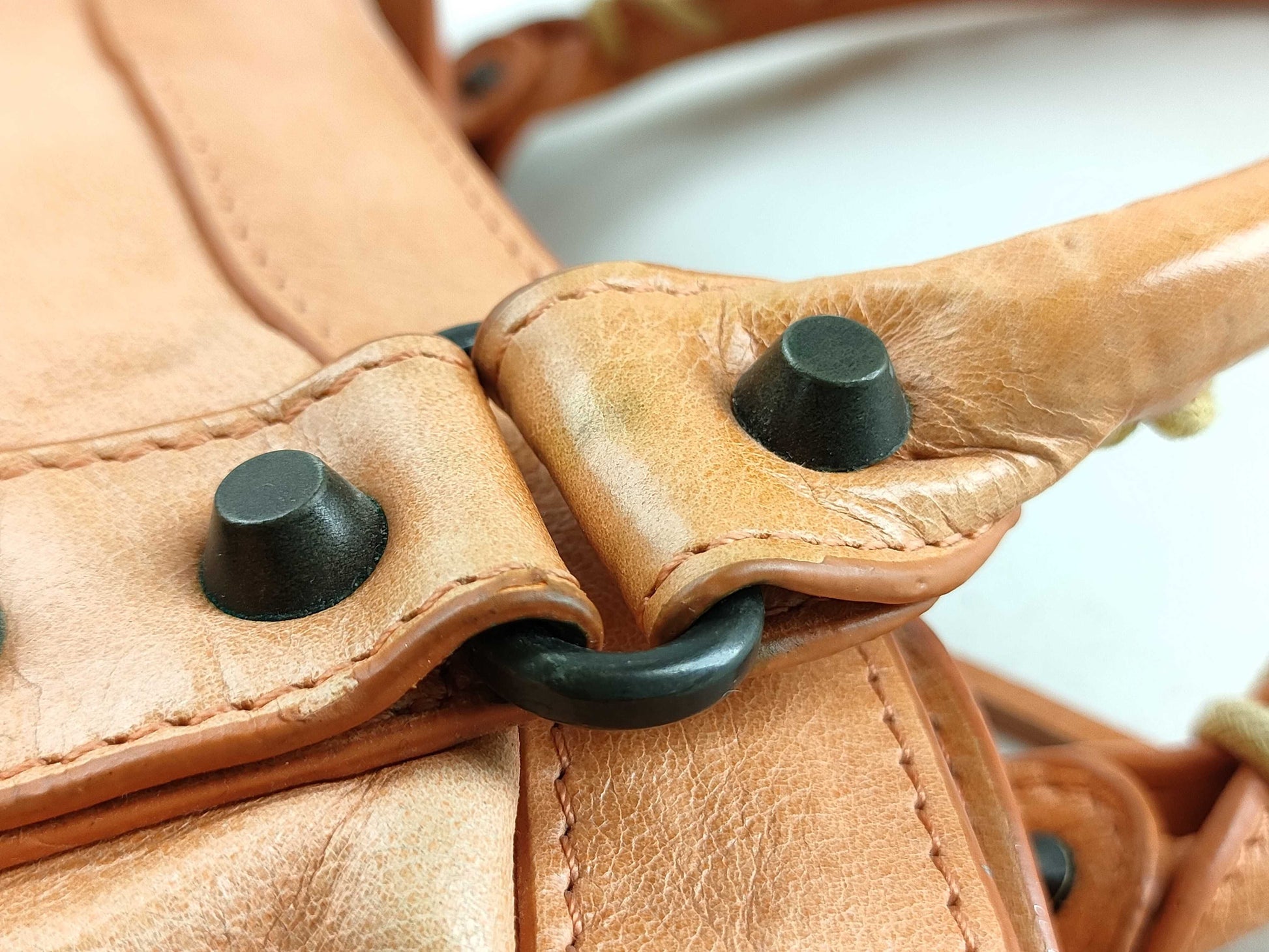 BALENCIAGA The First 2-way Handbag, Orange