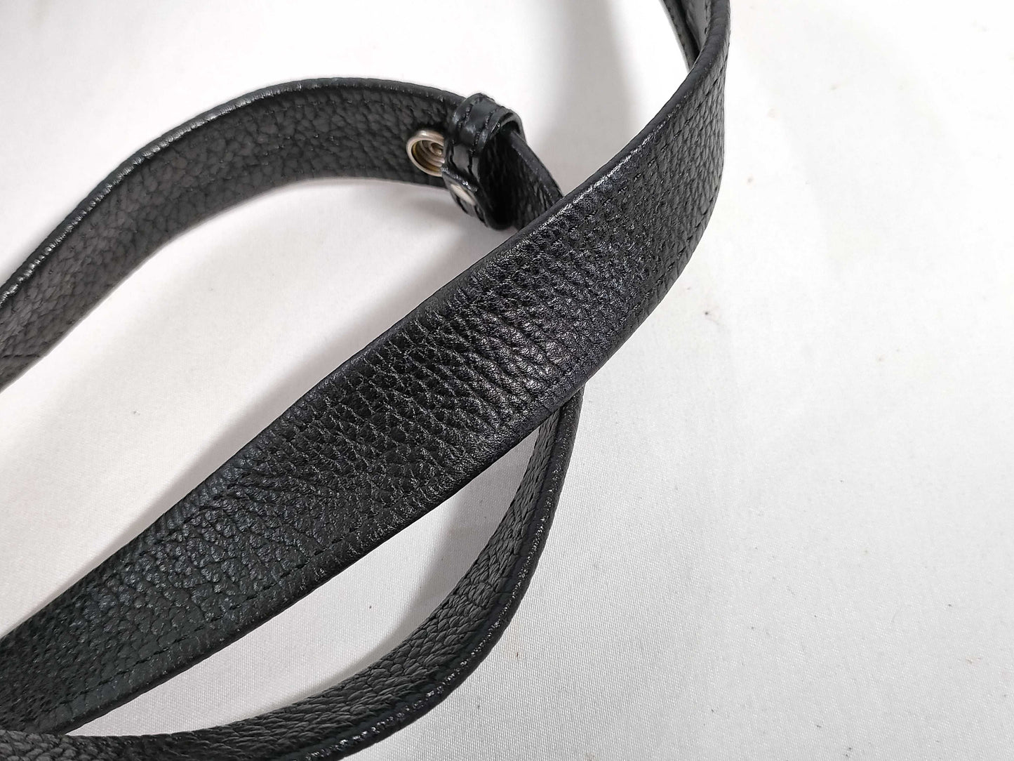 crocodile JRA Approved Shoulder Bag Black Shoulder Bag