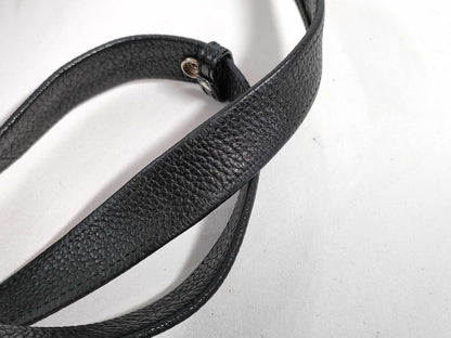 crocodile JRA Approved Shoulder Bag Black Shoulder Bag